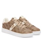 Guess Tenisi dama FLFBTZ FAL12 - maro - piele ecologica