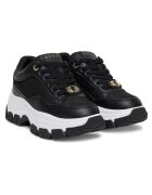 Guess Tenisi dama piele ecologica - negru
