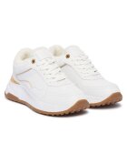 Guess Tenisi dama WHIPL FLFRRE ELE12 - piele ecologica - alb