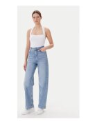 Guess Top din amestesc de modal - cu decolteu halter - Alb
