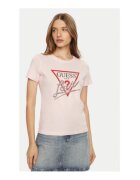 Guess Tricou Cu Logo Si Maneca Scurta