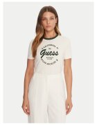 Guess Tricou dama - Bej/Negru