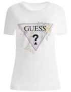 Guess Tricou dama Bumbac - Alb -