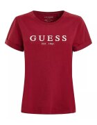 Guess Tricou dama Bumbac - Rosu -
