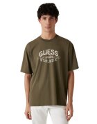 Guess Tricou de bumbac cu aplicatie logo