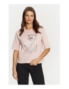 Guess Tricou de bumbac cu model