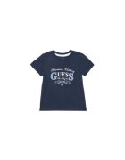 Guess Tricou de bumbac organic cu imprimeu