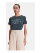Guess Tricou din amestec de bumbac cu logo frontal grafic