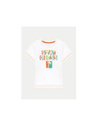 Guess Tricou din bumbac cu model cu logo