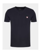 Guess Tricou slim fit cu decolteu in V