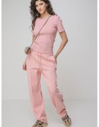 Guess Tricou slim fit - pentru fitness - Roz pastel