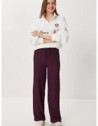 Happiness Istanbul Pantaloni dama - - talie inalta - picior mov - textil - Mov