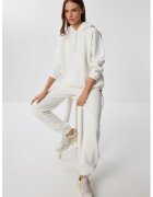 Happiness Istanbul Set hanorac si pantaloni de jogging - alb - textil