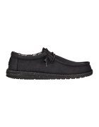 HEYDUDE Mocasini cu sireturi de ajustare Wally - Negru
