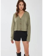 HiCCUP Cardigan cu decolteu in V si maneci cazute