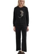 HiCCUP Compleu dama - set din doua piese - model leopard - negru - modal