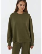 HiCCUP Hanorac dama basic - textil - design elegant - kaki