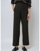 HiCCUP Pantaloni dama - talie inalta - poliester-elastan - Negru