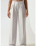 HiCCUP Pantaloni pentru dama - Palazzo - cu dungi - gri - Gri deschis