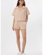 HiCCUP Pantaloni scurti dama - din amestec de bumbac - galben - si - Galben chihlimbar