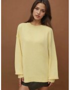 HiCCUP Pulover tricotat galben - tricot - Galben lamaie