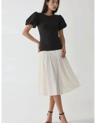 HiCCUP Rochie midi - mulata - guler rotund - tricotata
