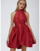 HiCCUP Rochie mini evazata cu decolteu halter