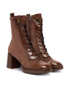 Hispanitas Botine dama C002 HI254231 - Maro - Textil -