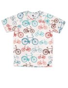 HOOPOE Tricou sport - poliester - ciclism - Dry Clim - alb -