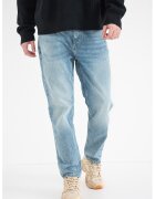 HUGO Blugi conici cu aspect decolorat Brody - Albastru deschis