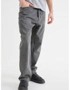 HUGO Blugi relaxed-fit cu talie medie - Gri melange