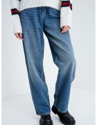 HUGO Blugi relaxed fit Leni - Albastru melange