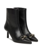 HUGO Botine dama 50552728 - Piele naturala - Negru -