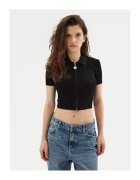 HUGO Cardigan dama negru - moale