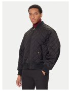 HUGO Geaca bomber barbati negru - material usor