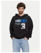 HUGO Hanorac barbati negru - cu imprimeu -