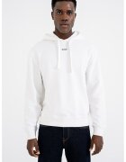 HUGO Hanorac cu logo Dapo - Negru/Alb optic