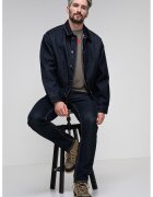 HUGO Jacheta de denim cu aplicatie logo - Bleumarin