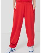 HUGO Pantaloni de trening lejeri de bumbac - Rosu vermillion