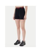 HUGO Pantaloni sport dama sorturi - culoare neagra