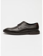 HUGO Pantofi derby din piele Gryff - Maro inchis