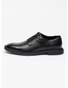 HUGO Pantofi din piele cu catarame Gryff - Negru