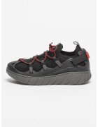 HUGO Pantofi sport din material textil cu sireturi - Negru
