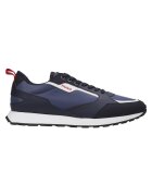 HUGO Pantofi sport low-cut cu logo - Albastru