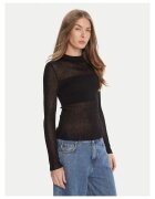 HUGO Pulover dama negru - material moale