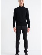 HUGO Pulover slim fit San Marc - Negru