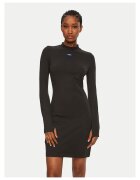 HUGO Rochie casual dama negru - maneca lunga