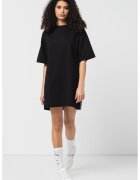 HUGO Rochie-tricou supradimensionata Nashonda - Alb/Negru