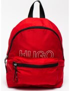 HUGO Rucsac pliabil cu imprimeu logo Reborn - Rosu