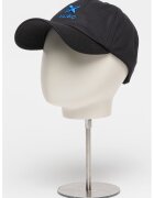 HUGO Sapca de bumbac cu logo brodat - Negru/Albastru royal